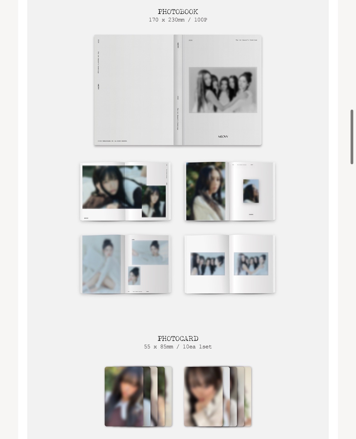 【預售2月到貨】EL特典/MEOVV -2026 The 1st Season’s Greeting set 