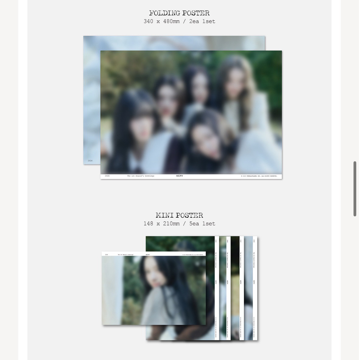 【預售2月到貨】EL特典/MEOVV -2026 The 1st Season’s Greeting set 