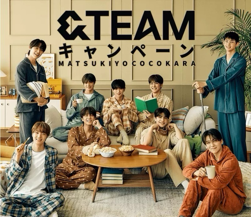 Mastukiyo Cocokara x &TEAM