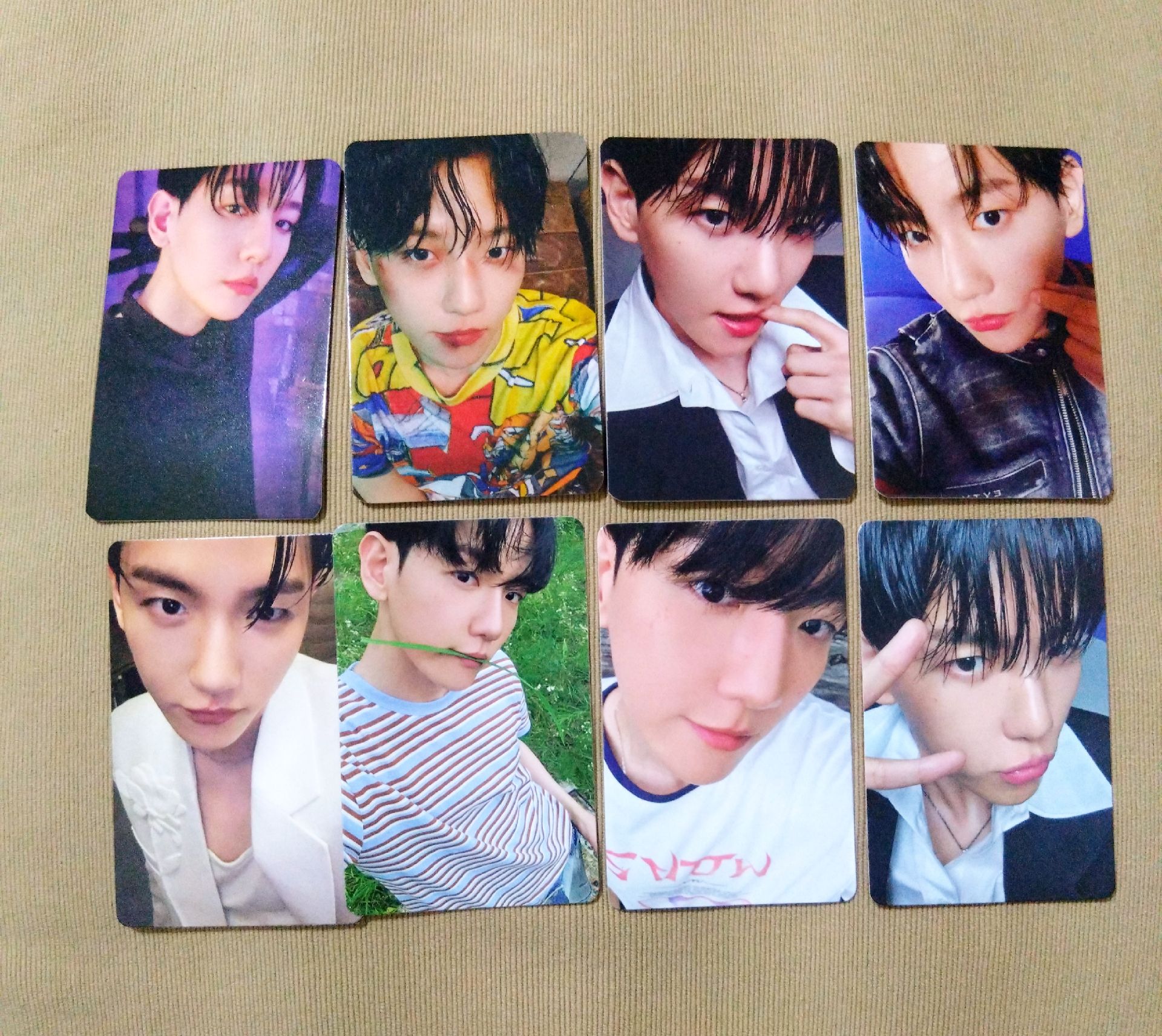 伯賢 hello world JP 簽售特典