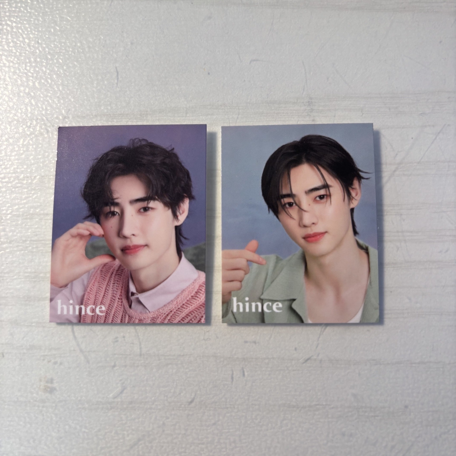 成訓 HINCE 代言 證件照