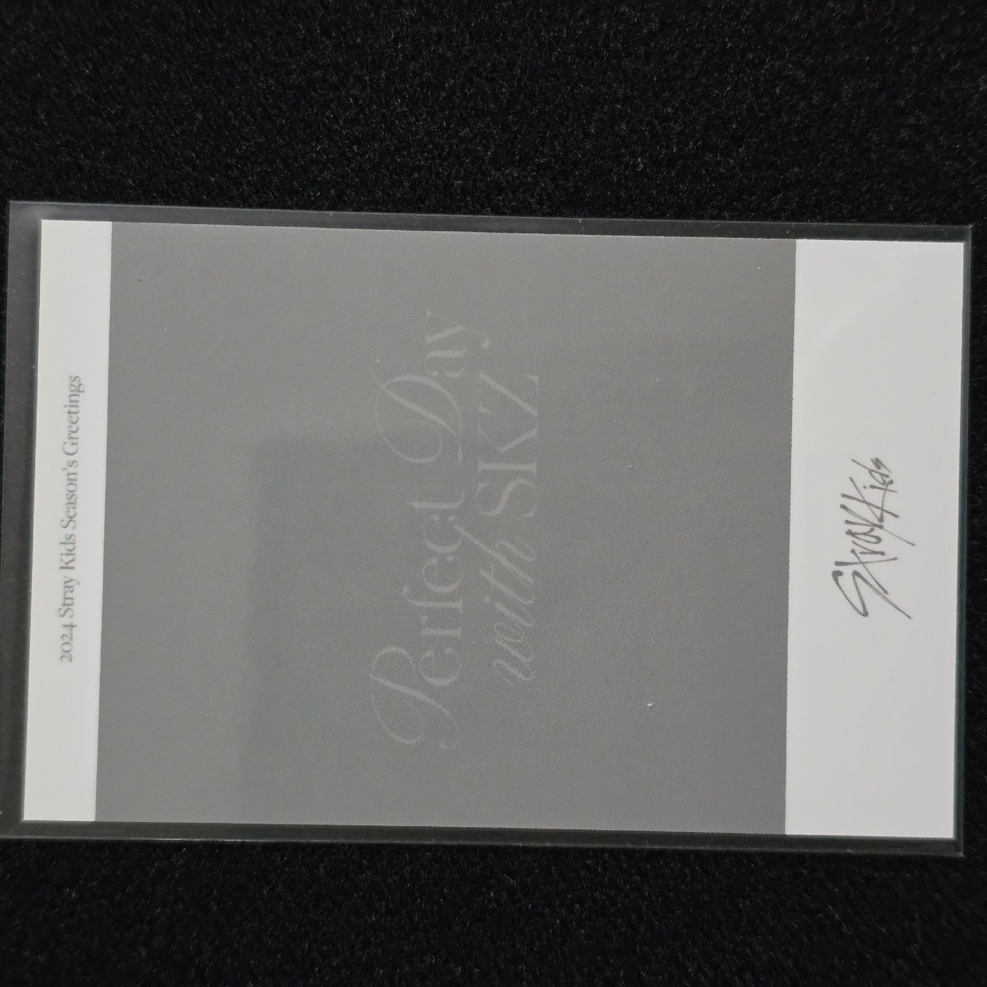 Stray Kids 2024 SEASON'S GREETINGS 年曆韓通EL特典卡🐽🐰彰彬