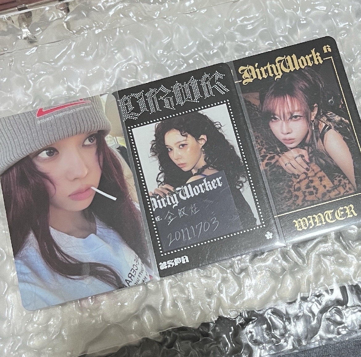 冬卡三張（圖二）未出先包