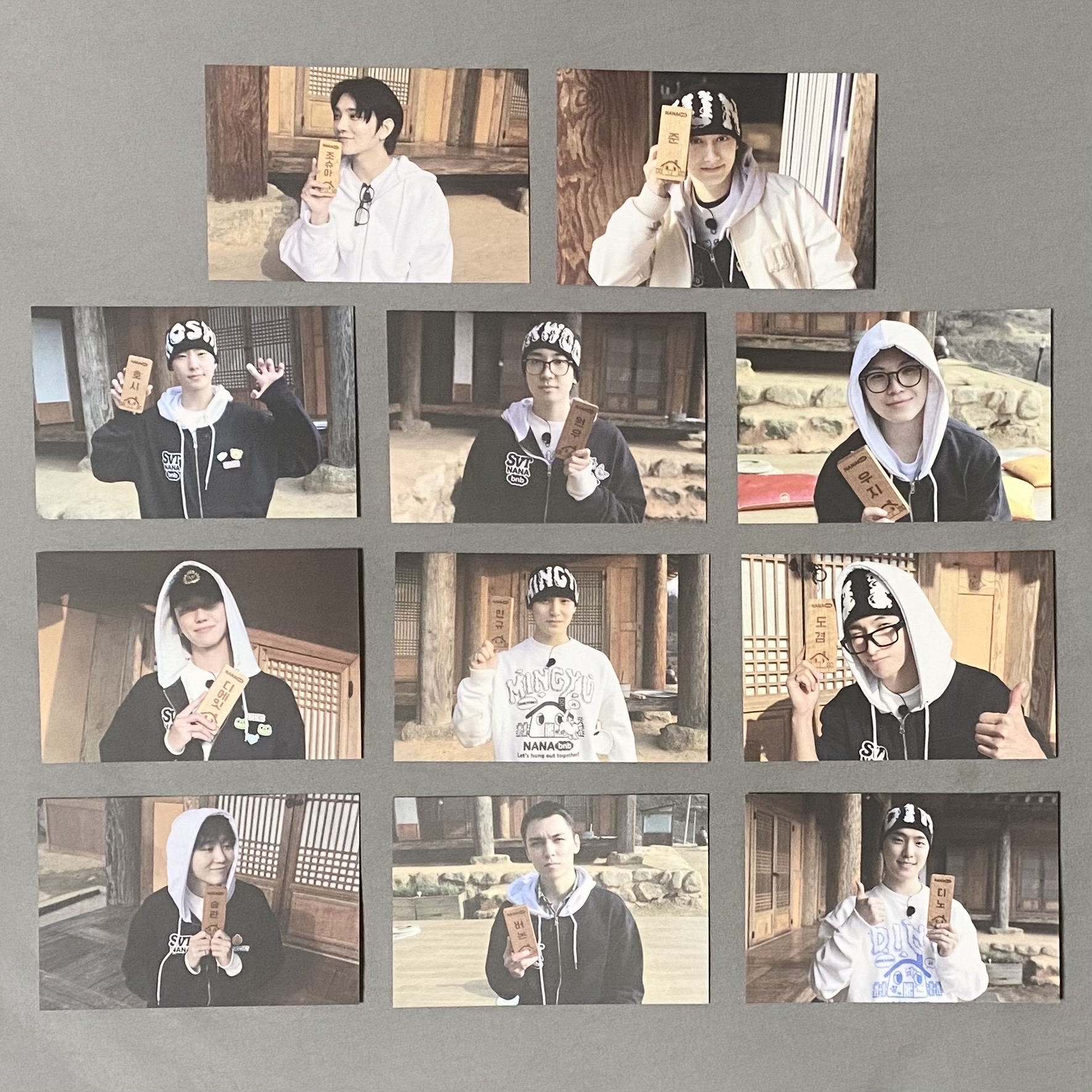 seventeen NANA BNB 阿拉丁特典 明信片