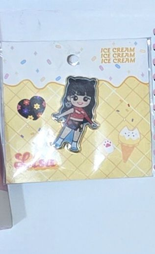 ice cream別針 莎