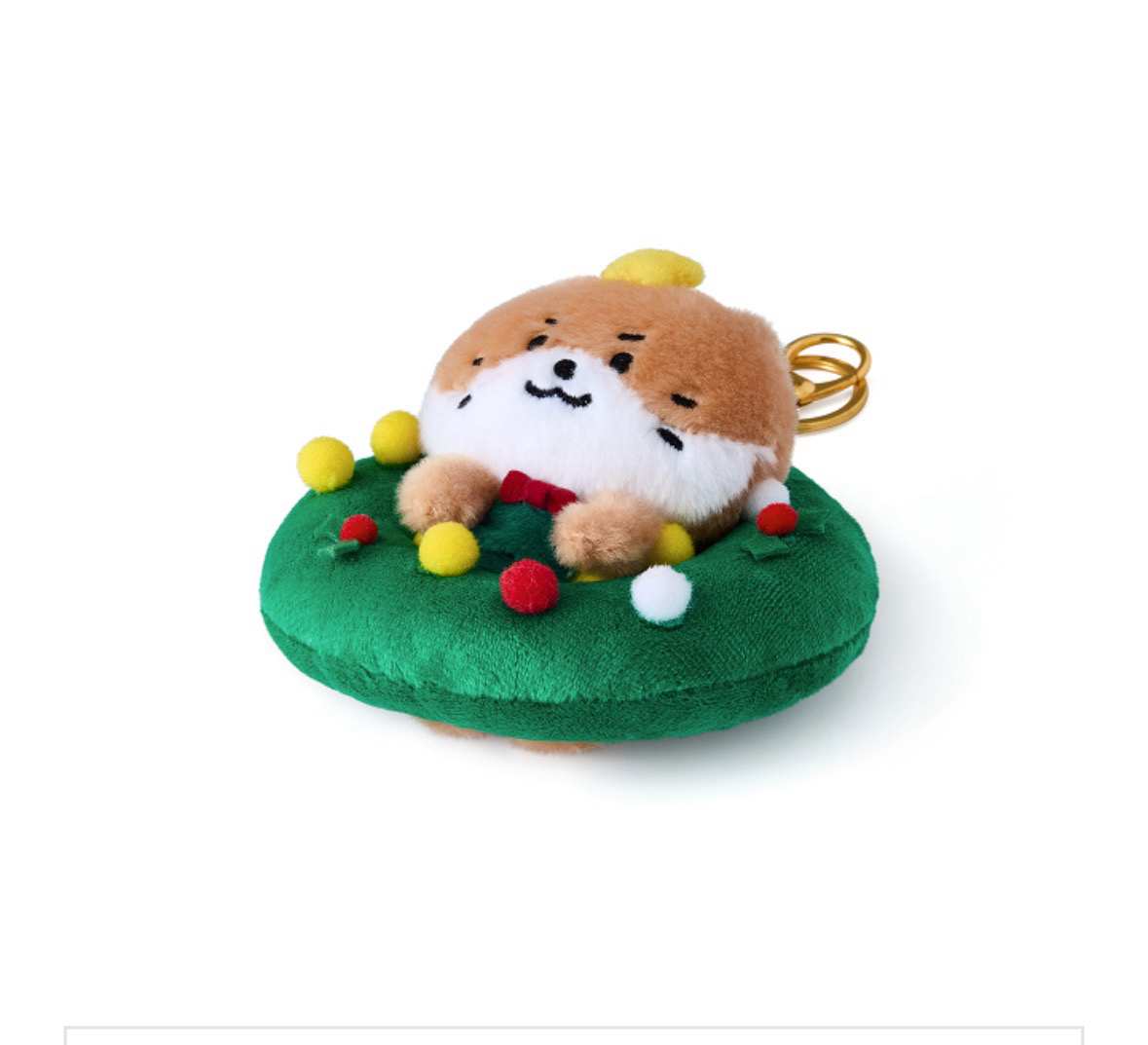 現貨在台 聖誕限定花圈吊飾 MINITEEN