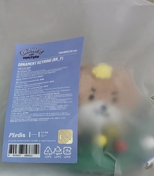 現貨在台 聖誕限定花圈吊飾 MINITEEN