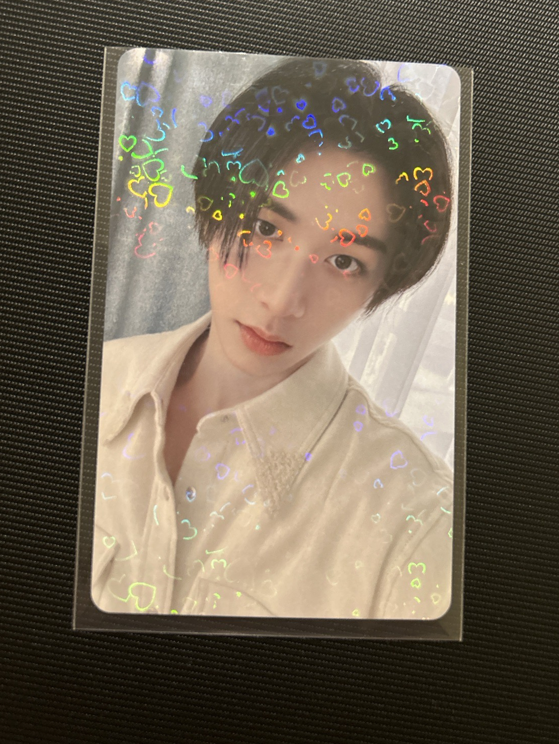 HOW? 日咖 單封 特典卡 愛心閃  taesan