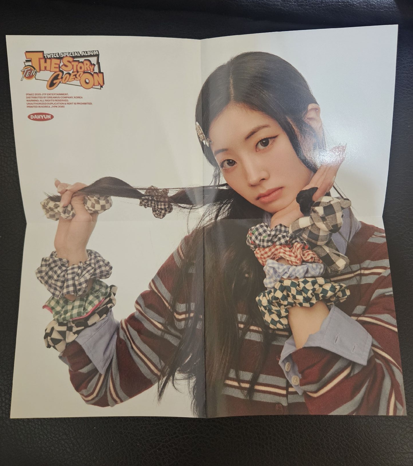 TWICE十週年 單封海報 多賢 彩瑛