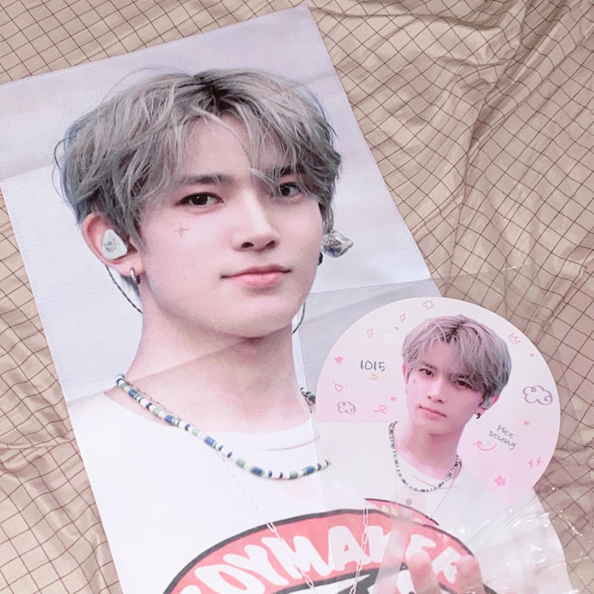 一代手燈卡（一套）/羲承手幅（含扇子）（本體很帥）