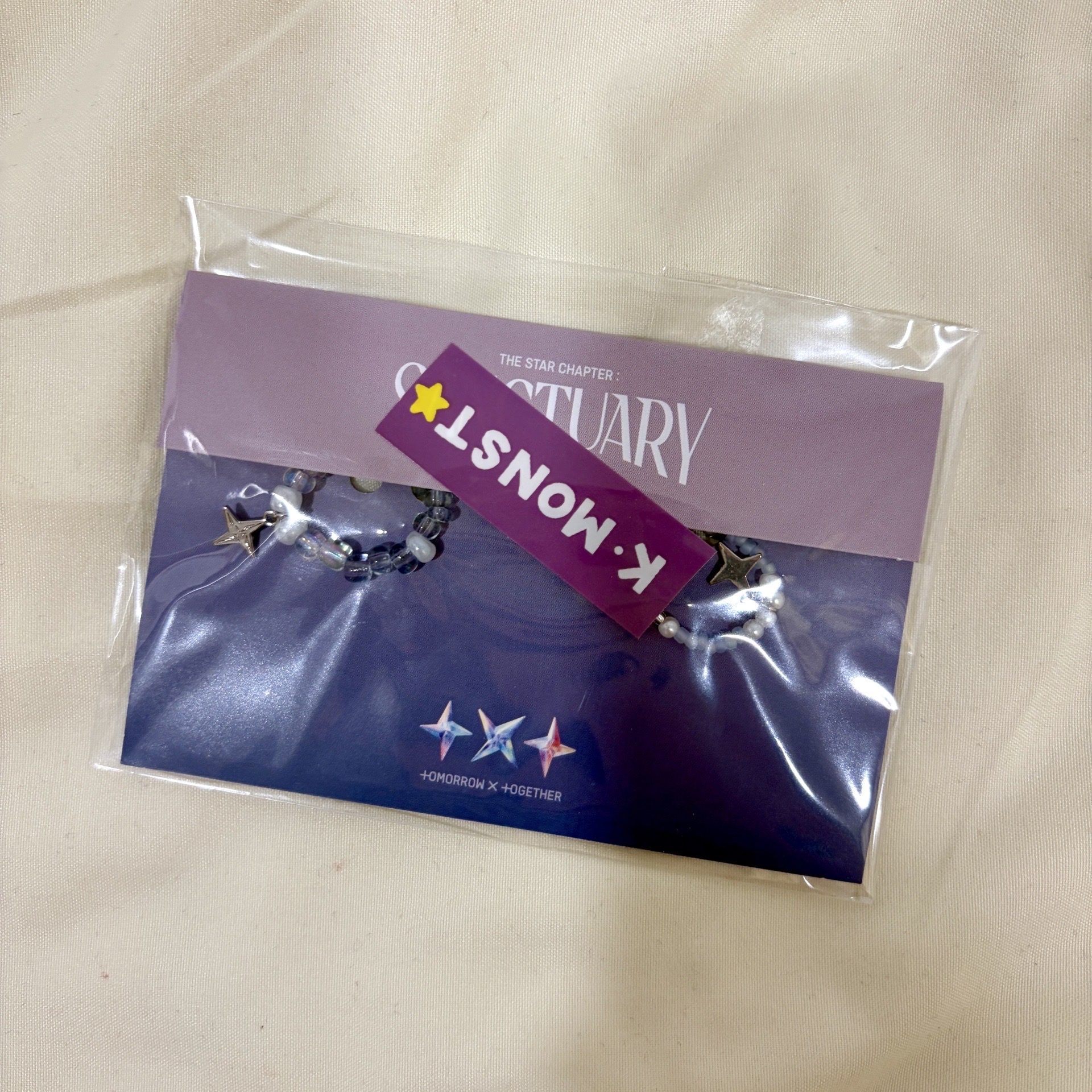 TXT 水晶戒指組 全新未拆