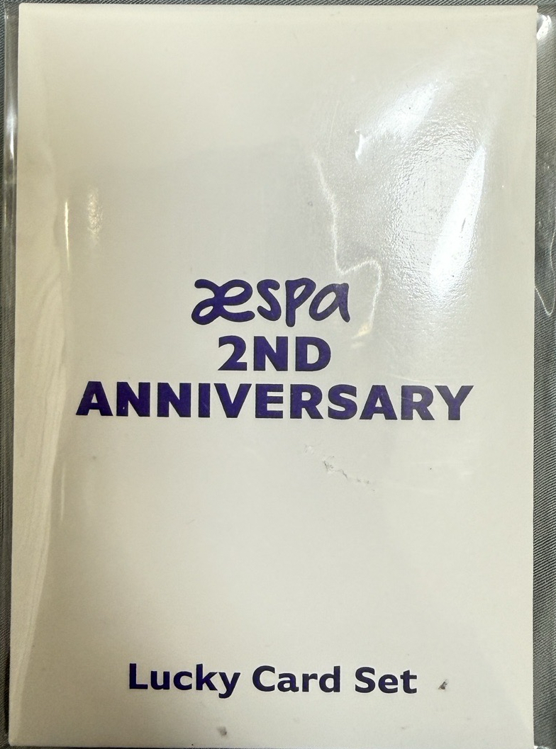 aespa 二週年 小卡組 寧寧