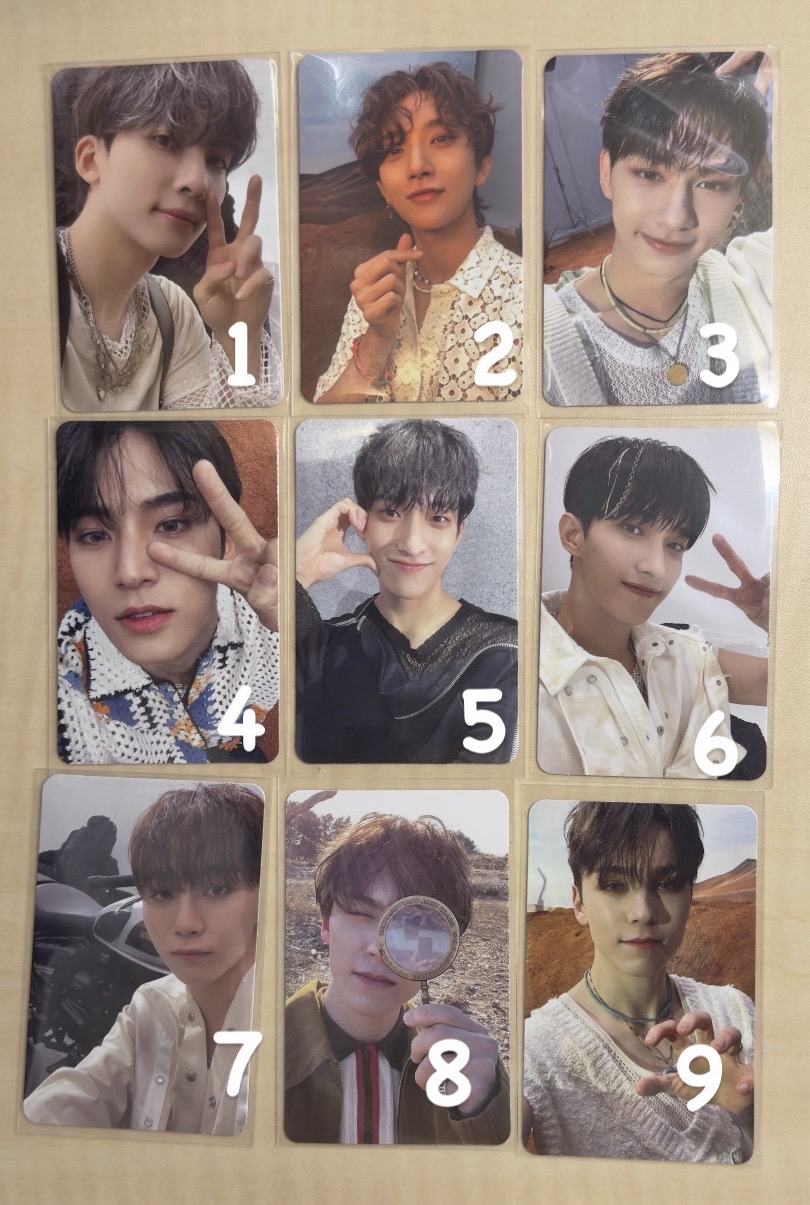 正規四 Face The Sun 專輯卡🍮