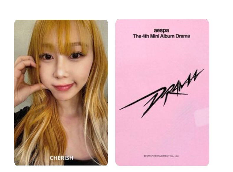 aespa Dirty Work k4 特典吉+ DRAMA wm幸運吉 ✨兩張一起出 可直拍