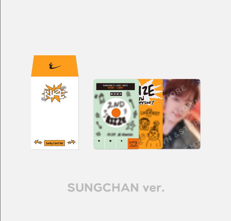 成燦 幸運卡（全新未拆）