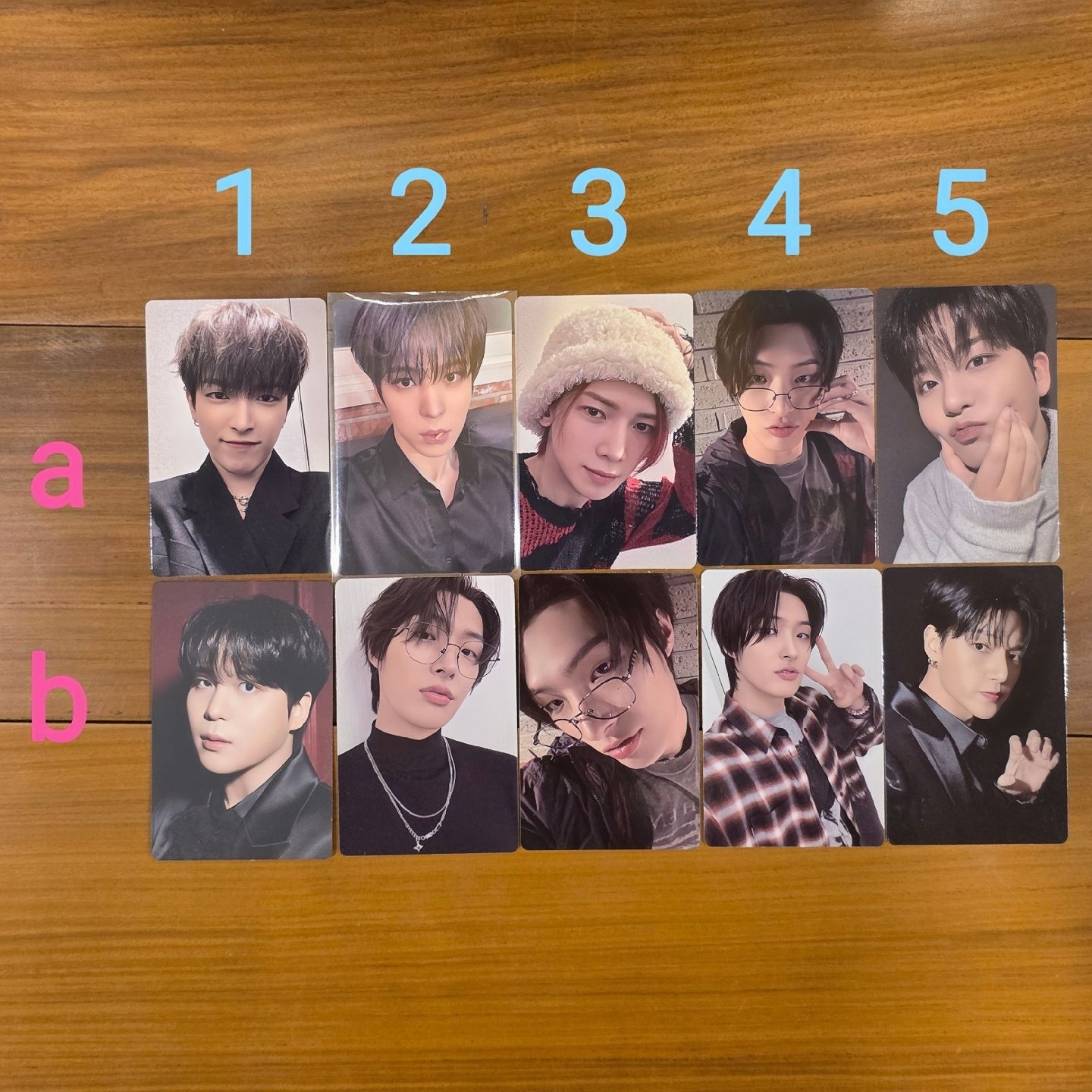 ATEEZ▪︎GH3 IN your fantasy 紅黑專 大Poca專 信封專小卡