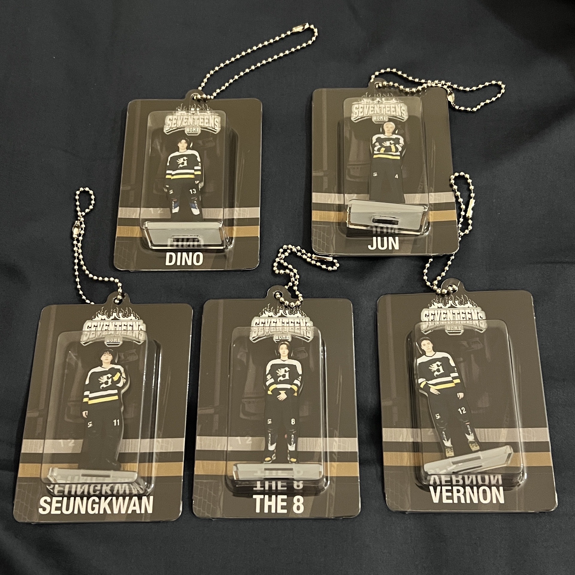 SEVENTEEN 25’home 壓克力小盒子吊飾