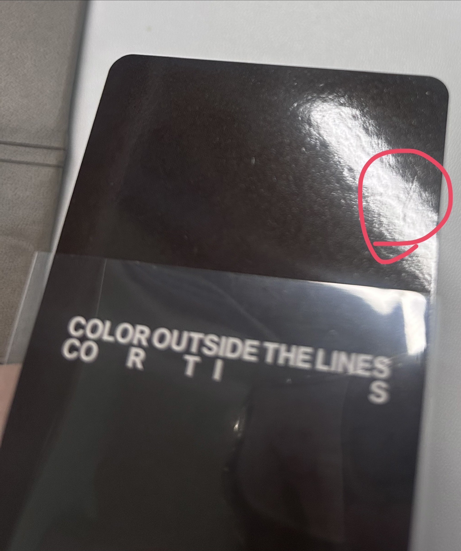 mp鎬 卡背有小損