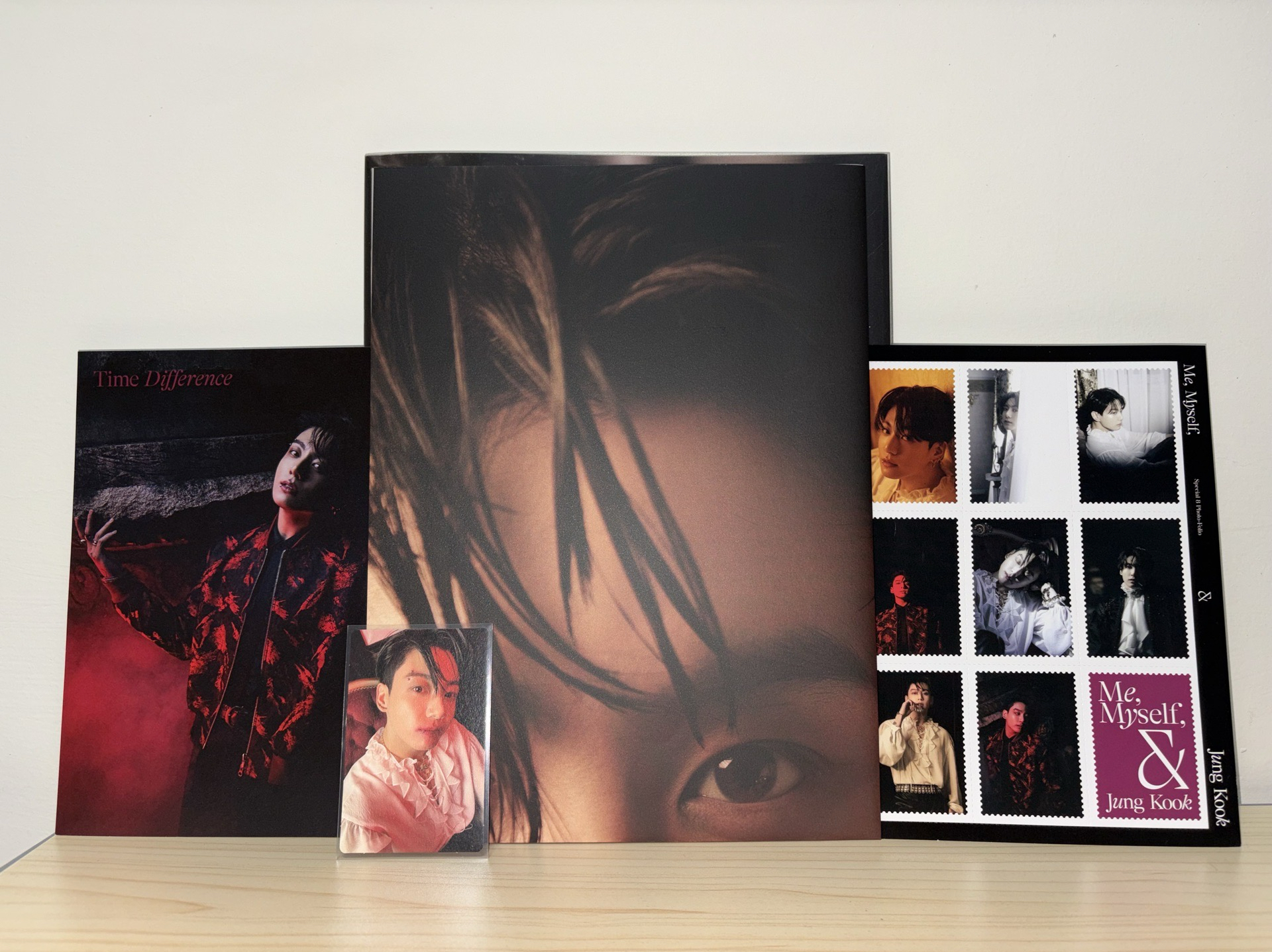 Me Myself &Jungkook專輯卡