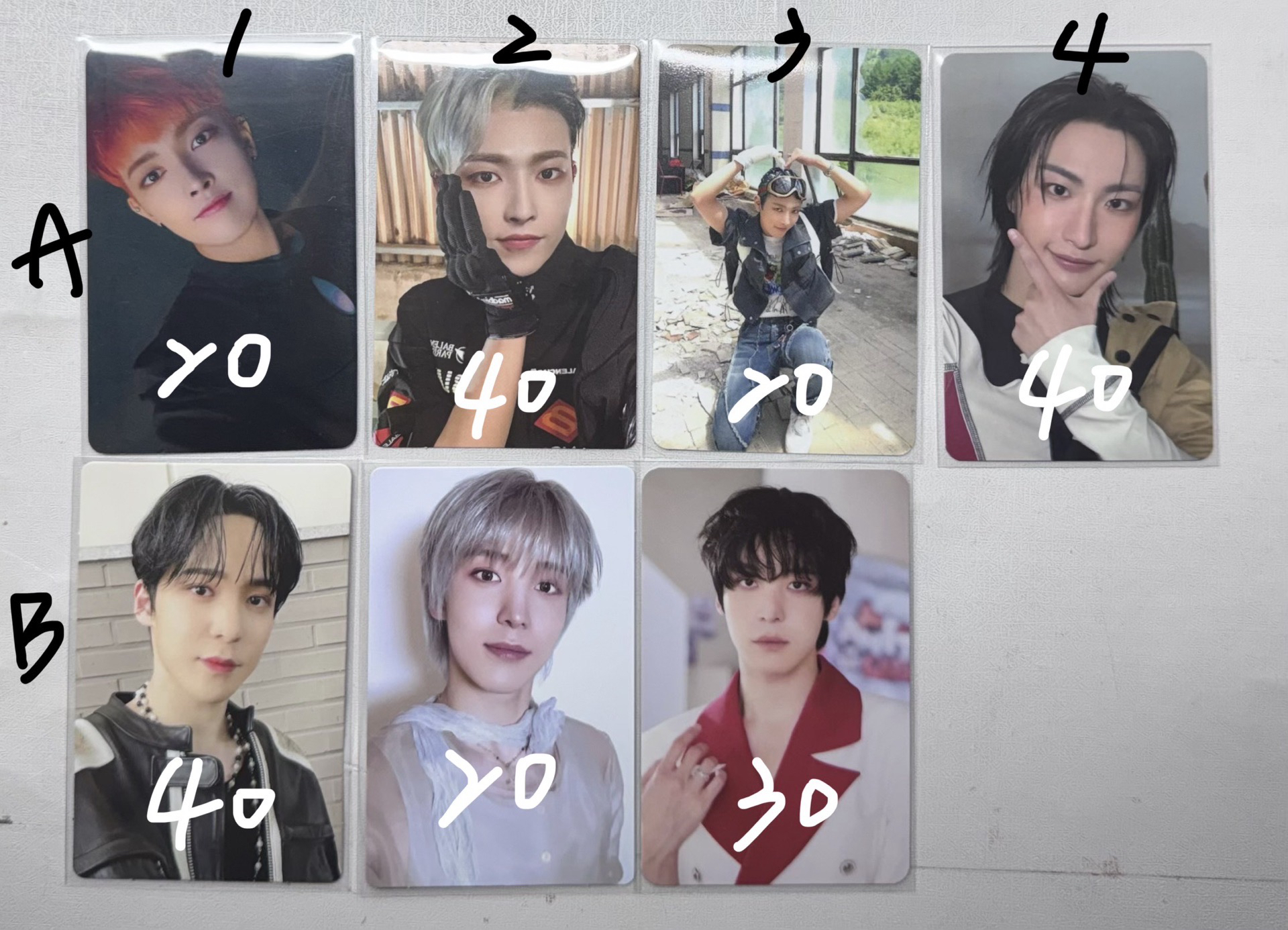 弘中星化潤浩 小卡合輯