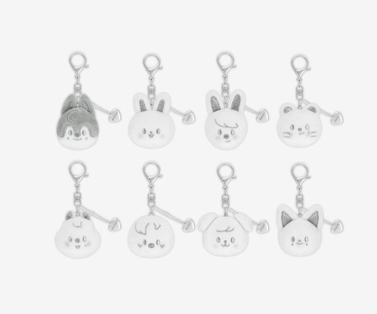 現貨 (含綁) SKZOO 銀色湯圓大頭吊飾