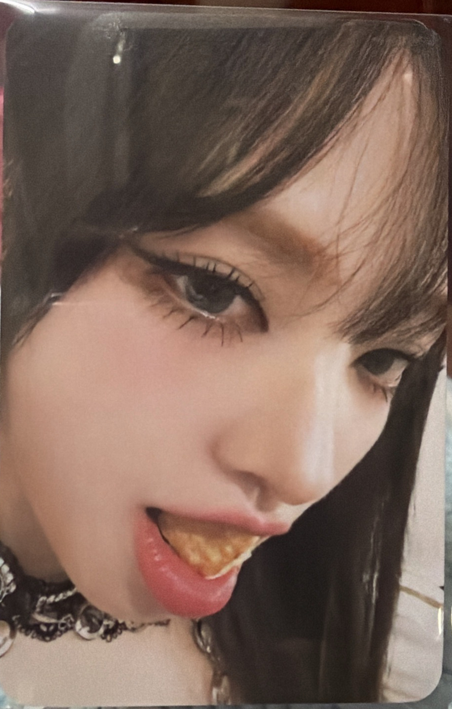 IVE LIZ WM幸運卡 側臉栗 