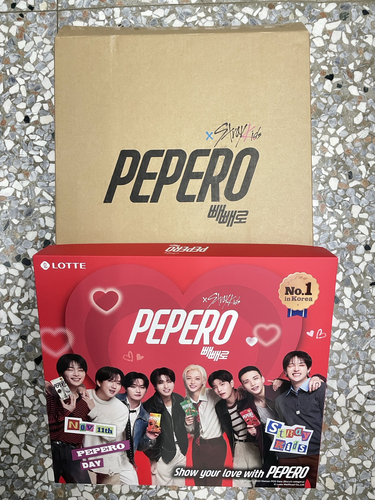 7-11 pepero限定禮盒