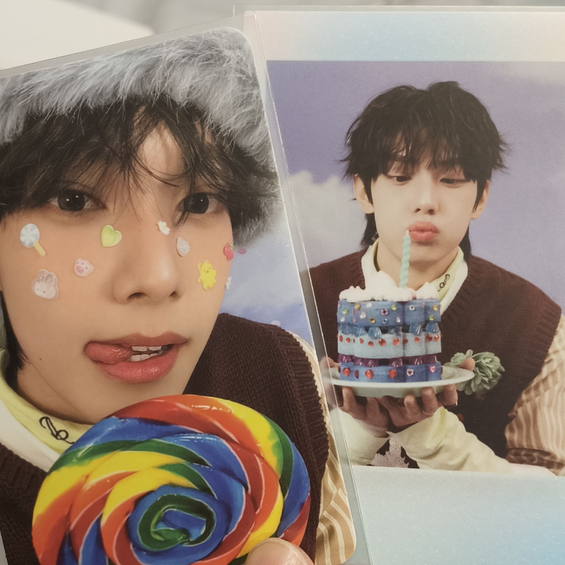 立于專卡（二月底才有空寄出）