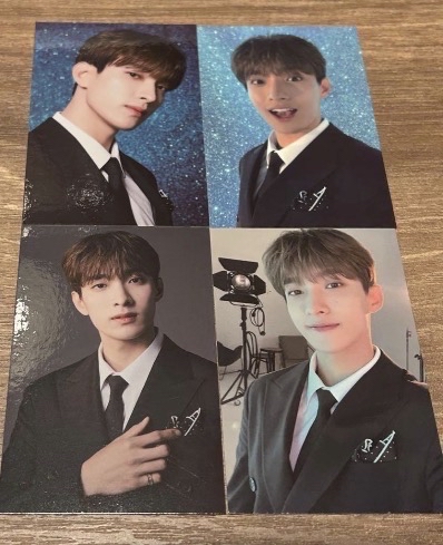 生日禮盒ver.1 周邊卡 四張一套