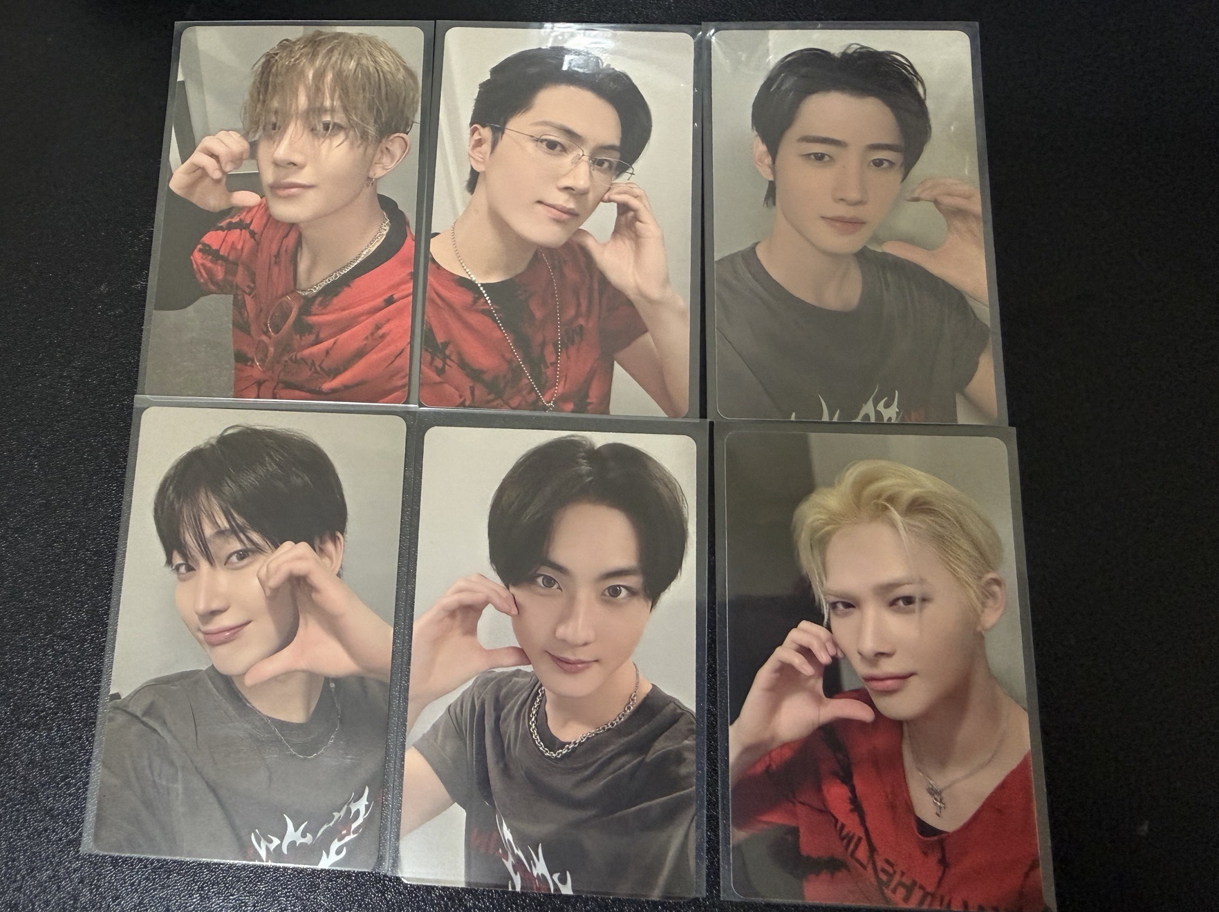 韓安場限特典卡