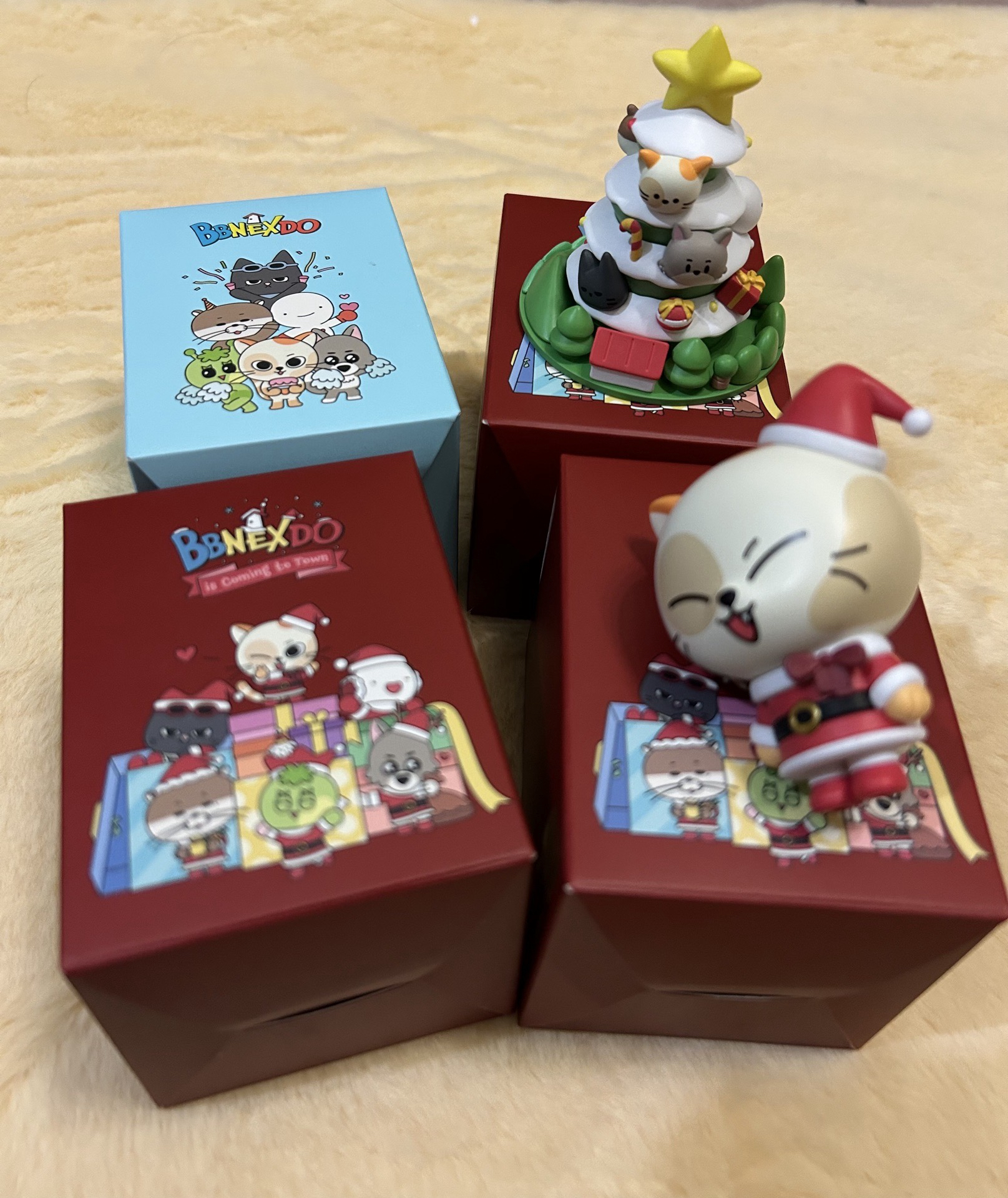 BBNEXDO 聖誕盲盒 公仔 隱藏款