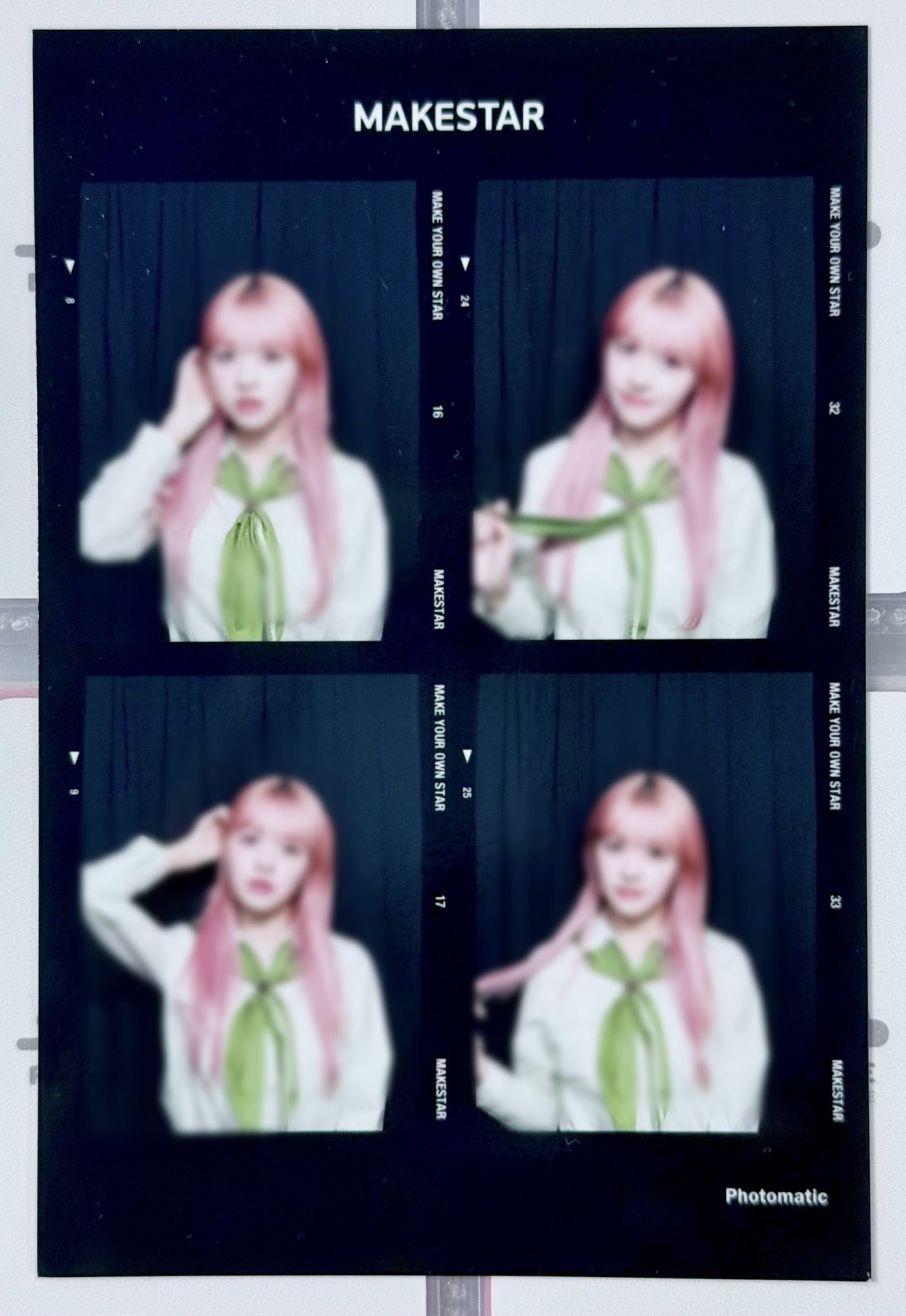 LILY 童軍未公開中簽四格照 僅15