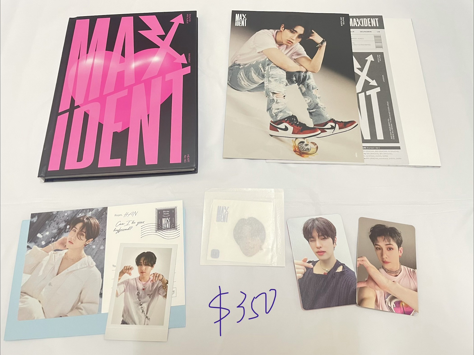 （可當綁）SKZ 全專 一圖$200