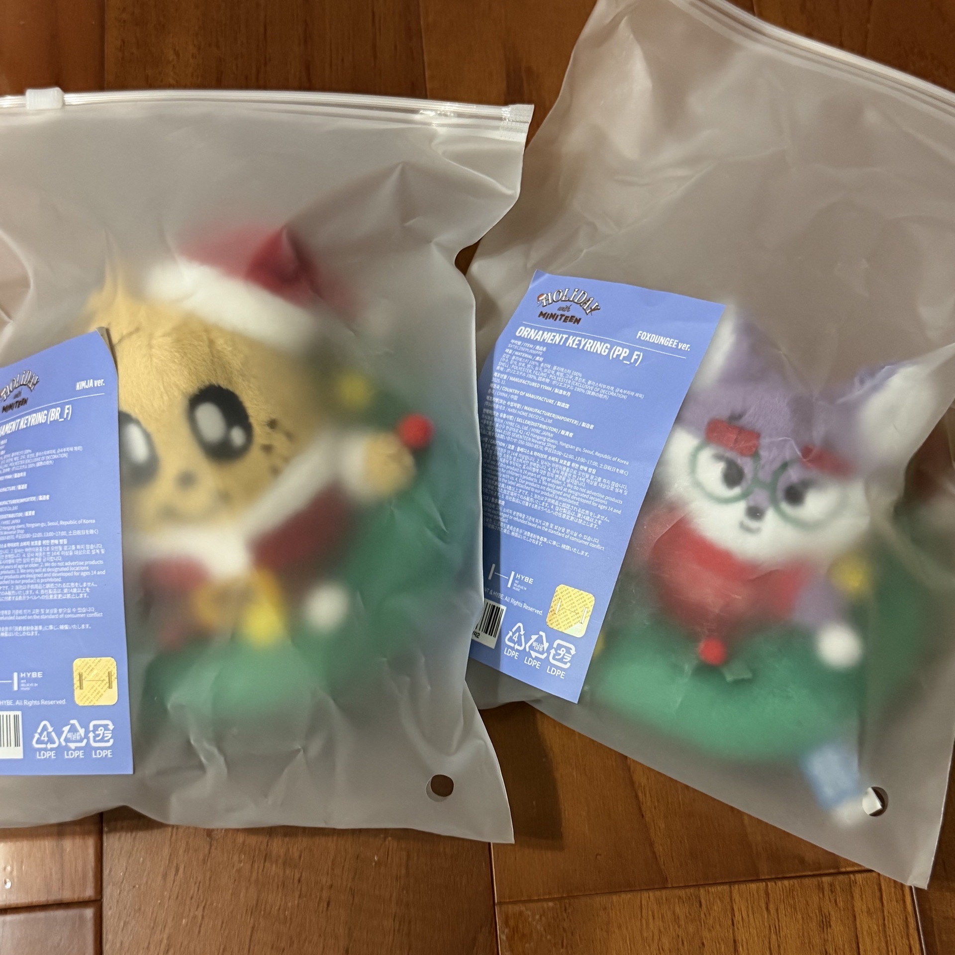 ［現貨］ Wonwoo Mingyu 聖誕花圈 吊飾