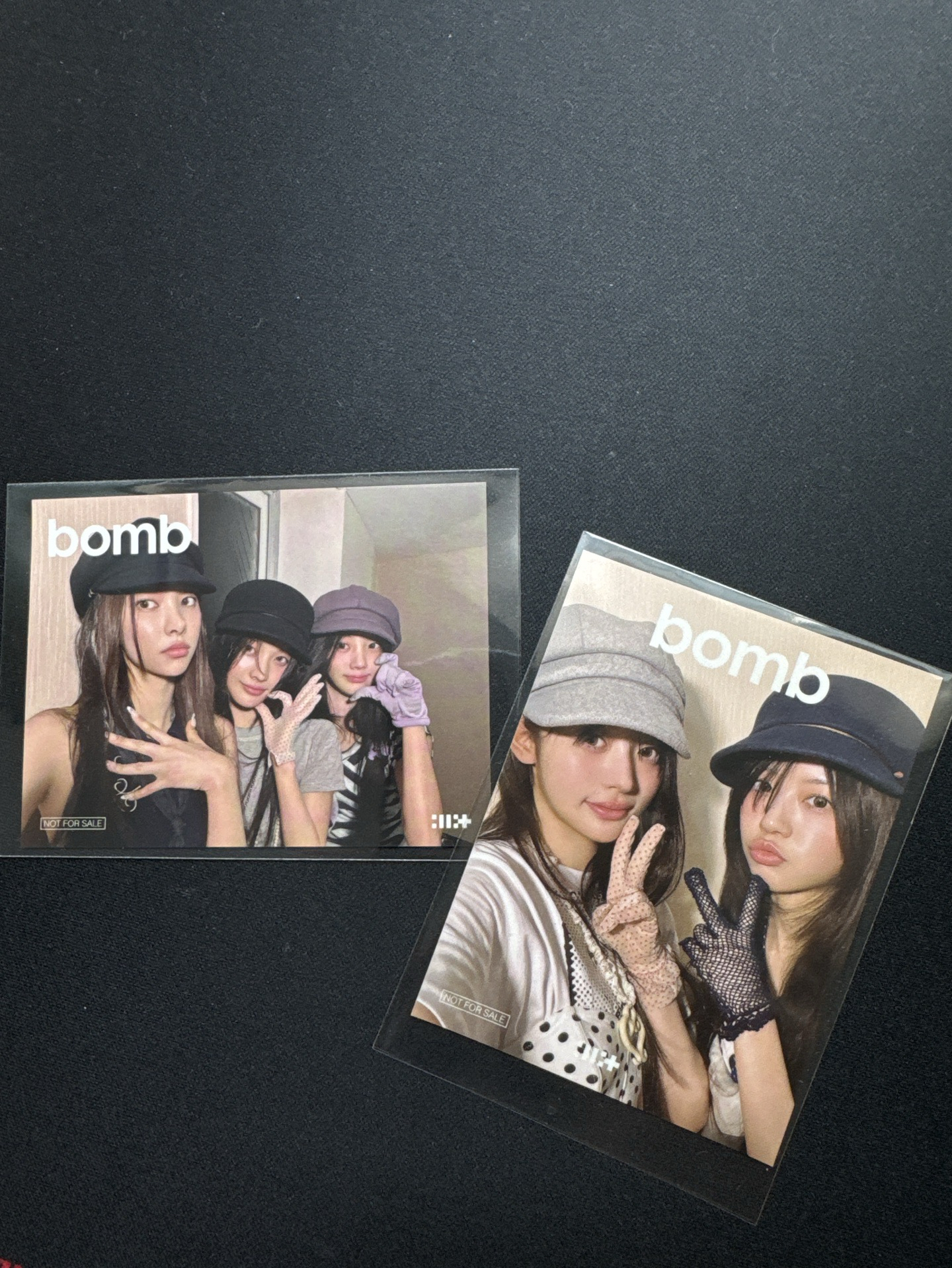 bomb 環球特典貼紙2張