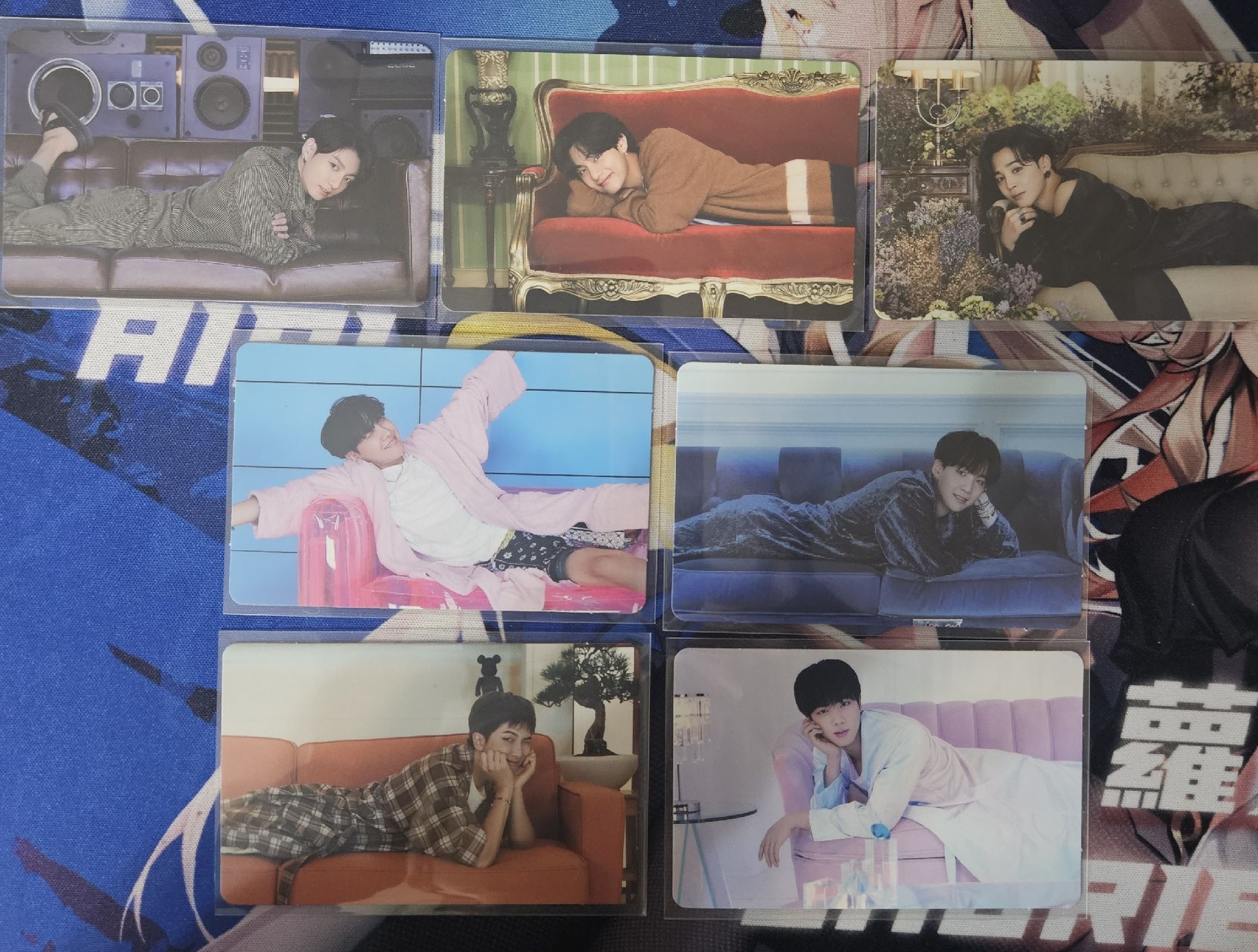 BE 專輯卡 一般版 沙發固卡，整組