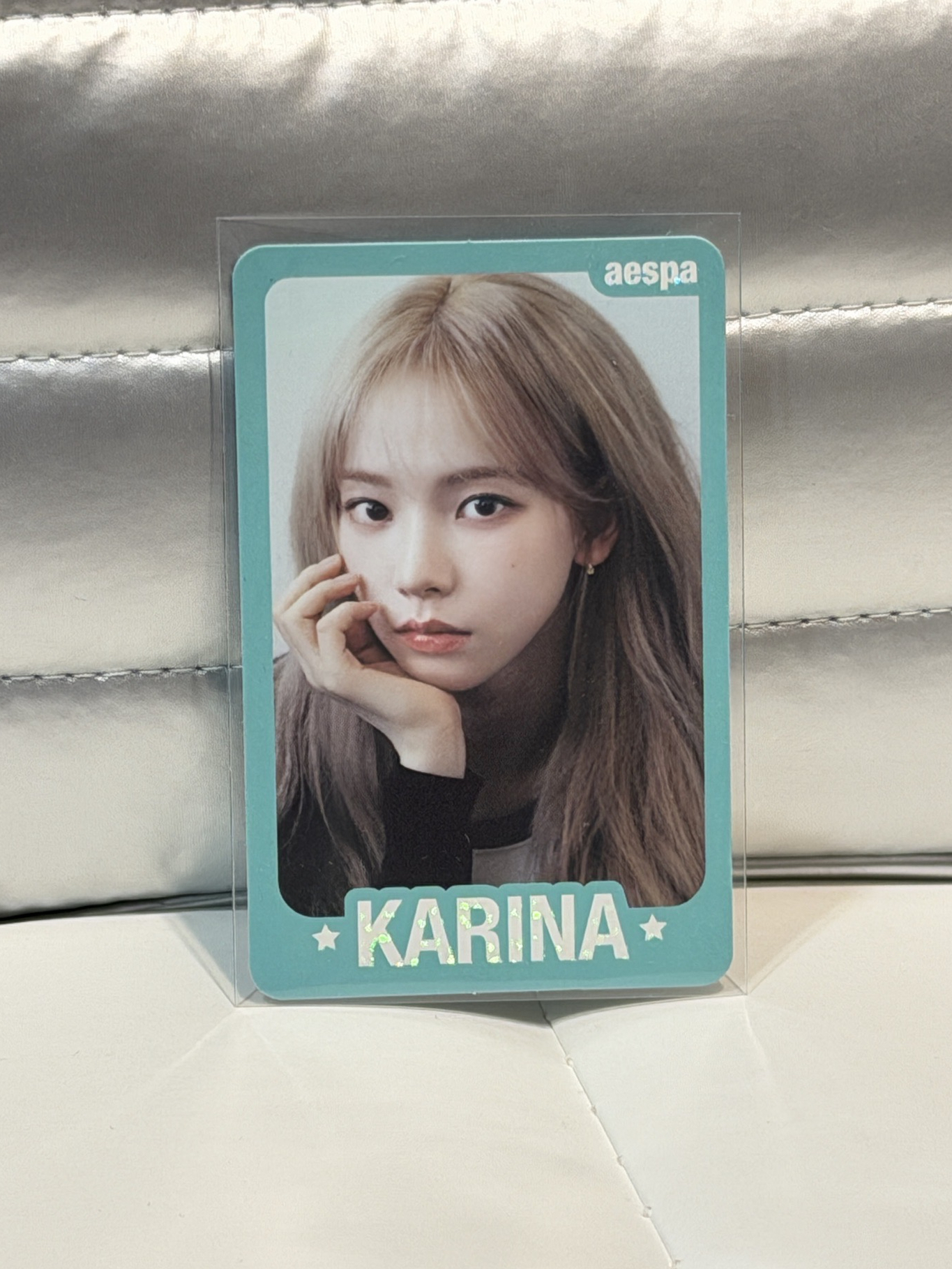 🖤⑵｜aespa Karina MY World 隨機卡