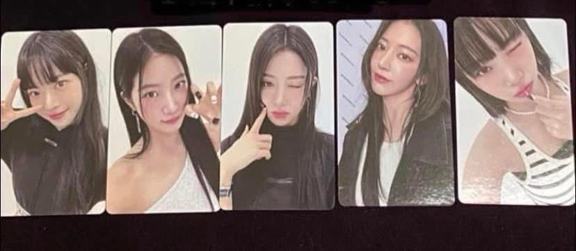 LE SSERAFIM UNFORGIVEN WVS特典卡