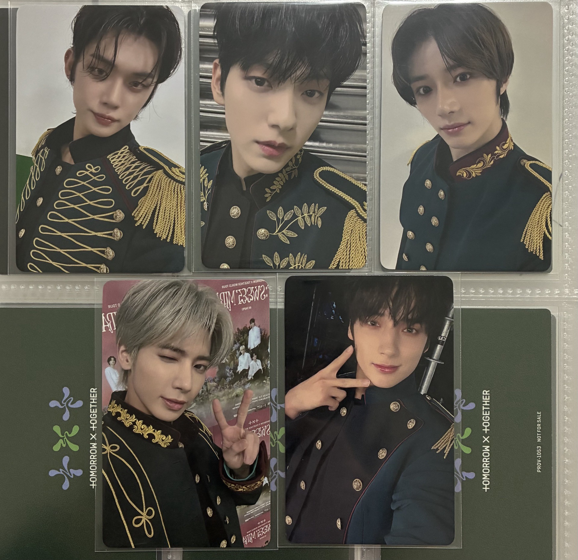 TXT日巡幸運卡一套