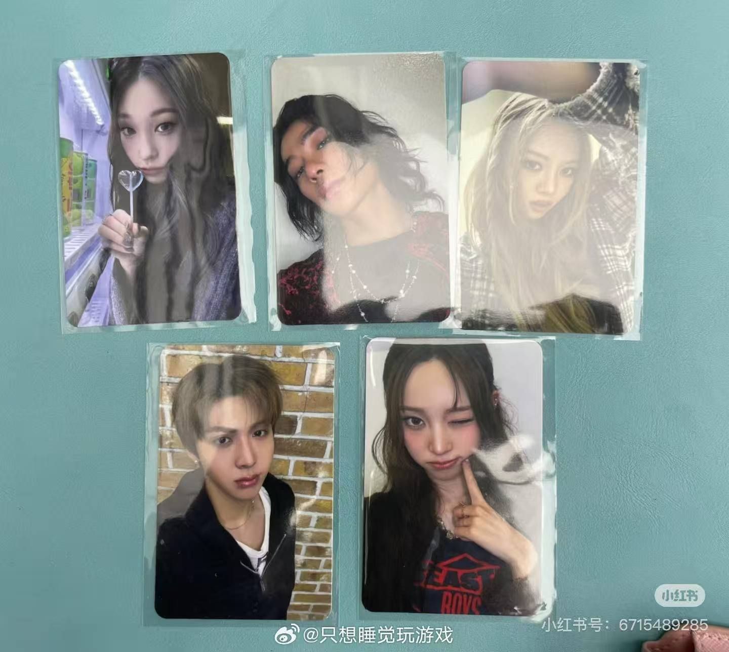 液體貓聖誕幸運卡