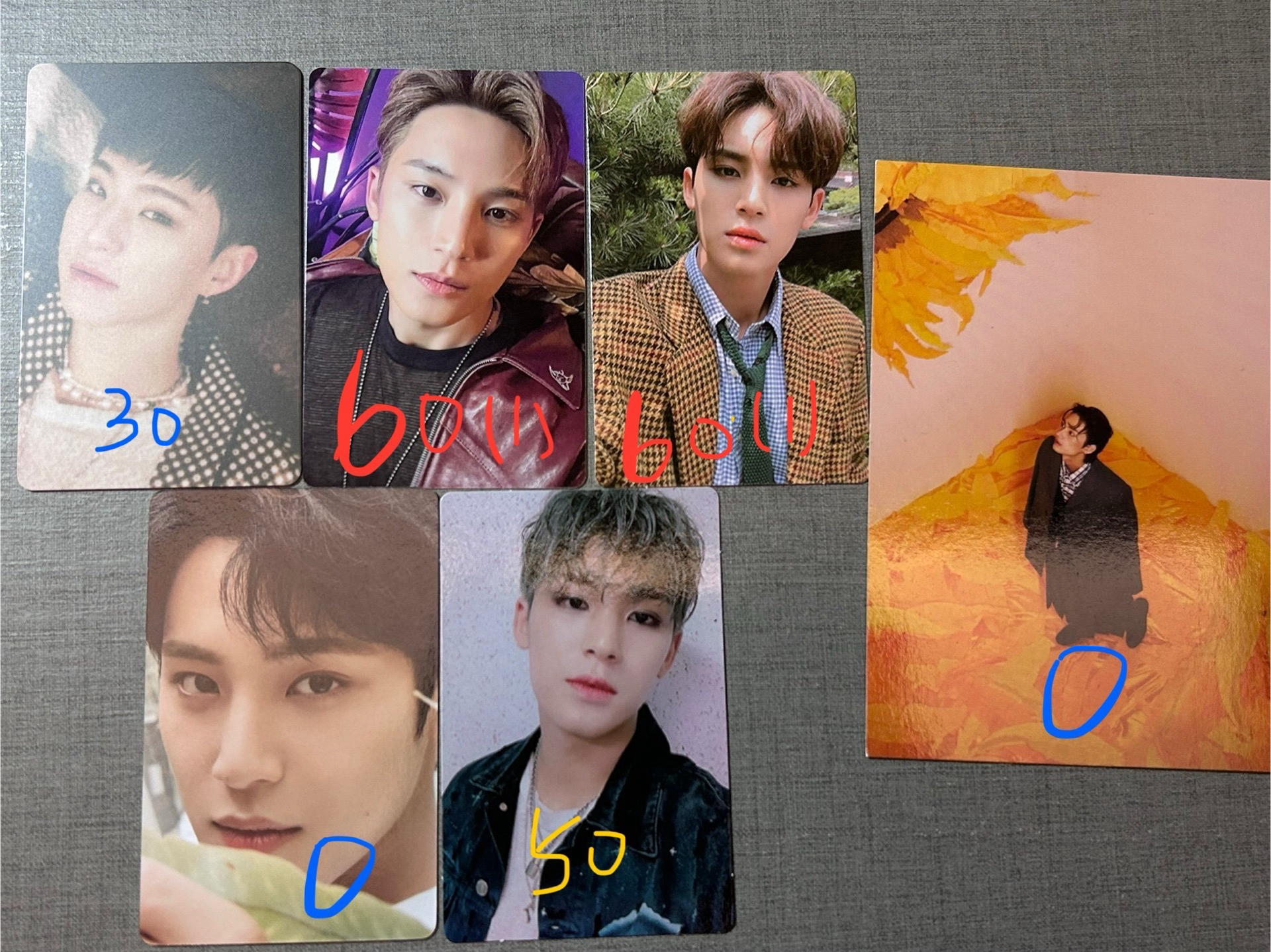 Seventeen卡類and周邊