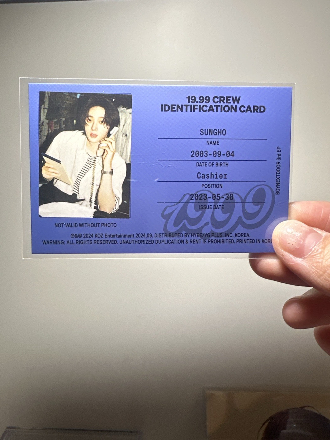 Sungho 19.99專卡 ID卡