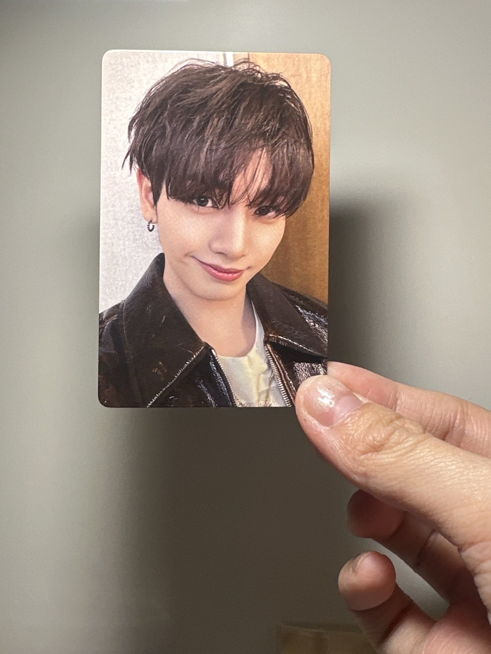 明宰鉉 19.99簽售卡 中文手寫卡背