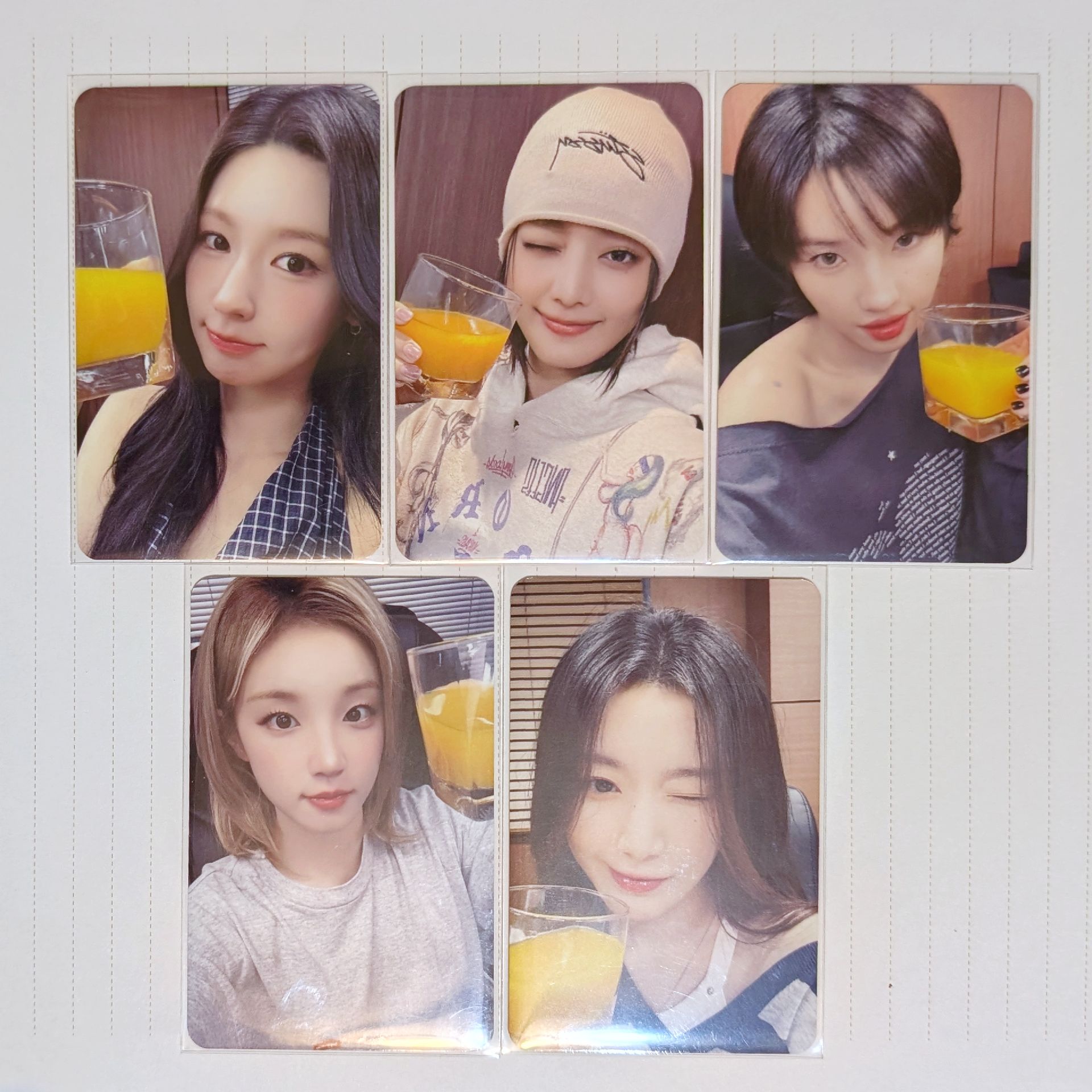 MS Cheers 乾杯 一套五張