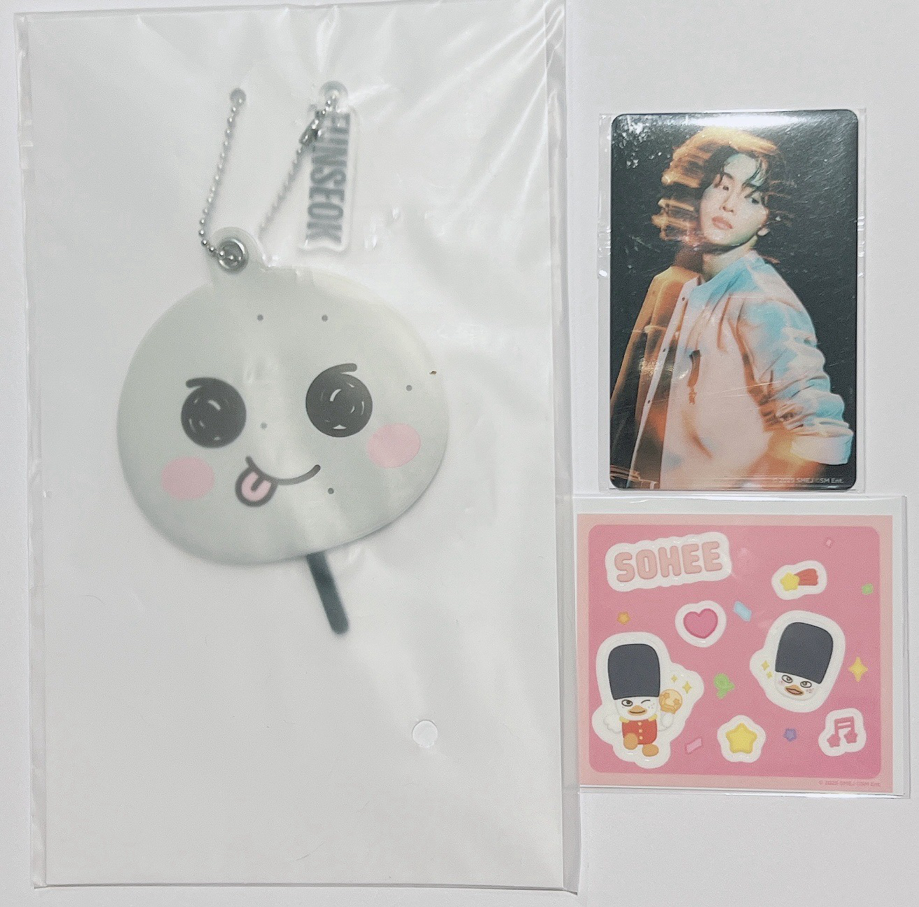 宋龍石 一番賞 小扇子 （搭成燦小卡、豆兵貼紙）