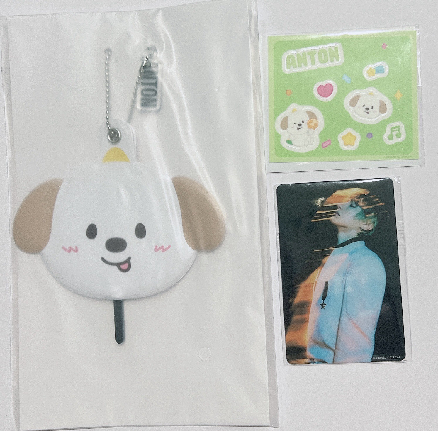 狗龍小扇子 狗龍貼紙 安小卡 一番賞