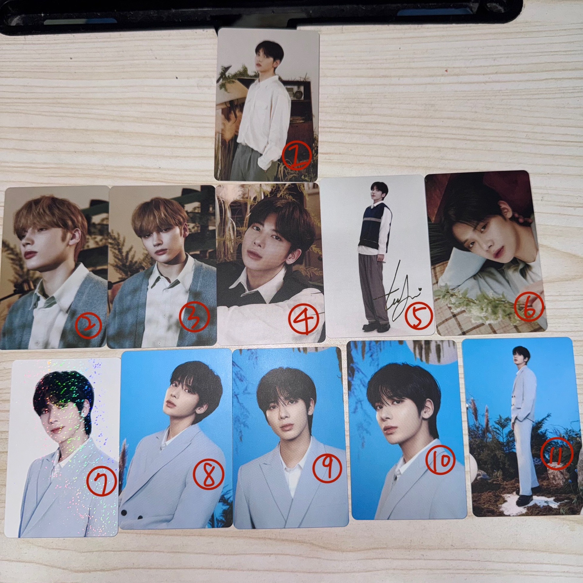 TXT 日巡 隨機卡