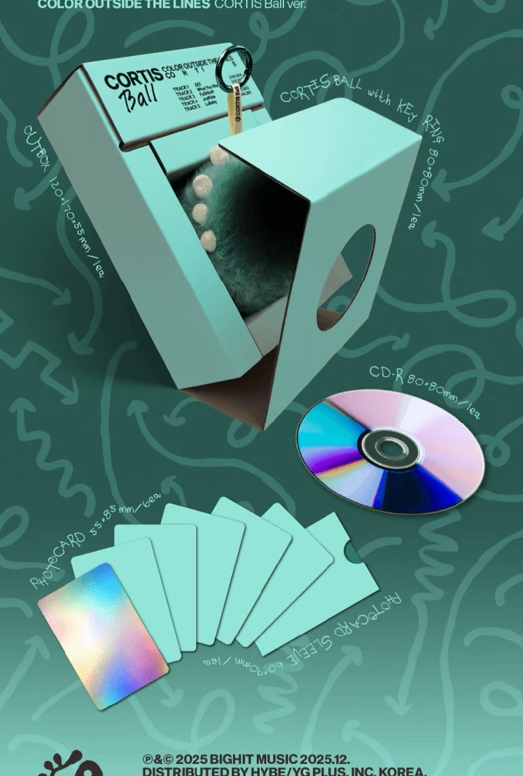 CORTIS球專 一販(現貨在韓)