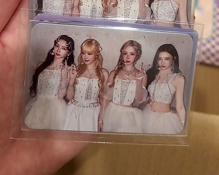 （非現）aespa 日本會員卡 團卡 東蛋造型