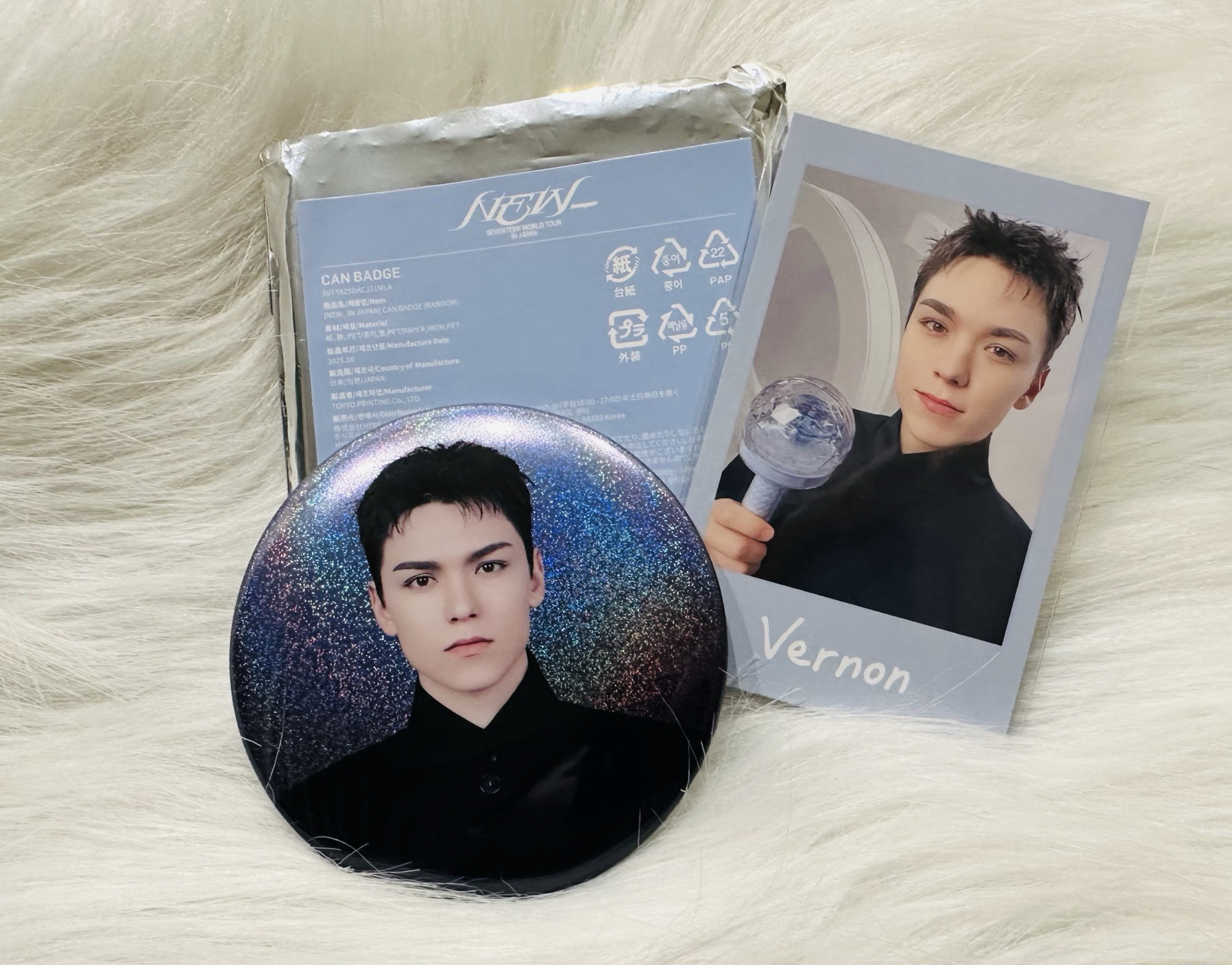 Vernon徽章+拍立得